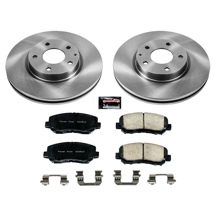 Autospecialty OE Stock Replacement 1-Click Daily Driver Brake Kit