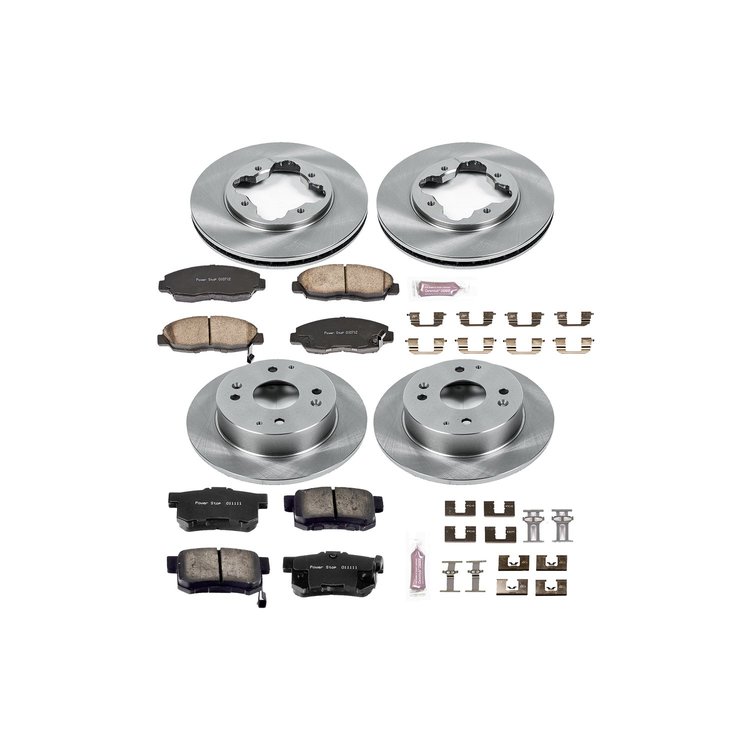 Autospecialty By Power Stop 1-Click Daily Driver Brake Kits