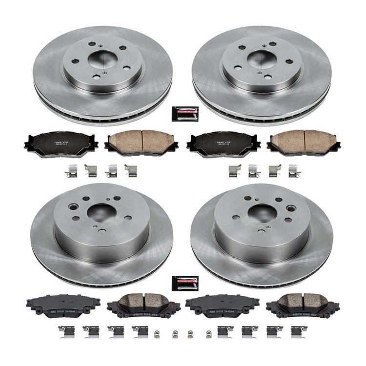 DAILY DRIVER BRAKE KIT Front & Rear 2014-2015 LEXUS IS250C/