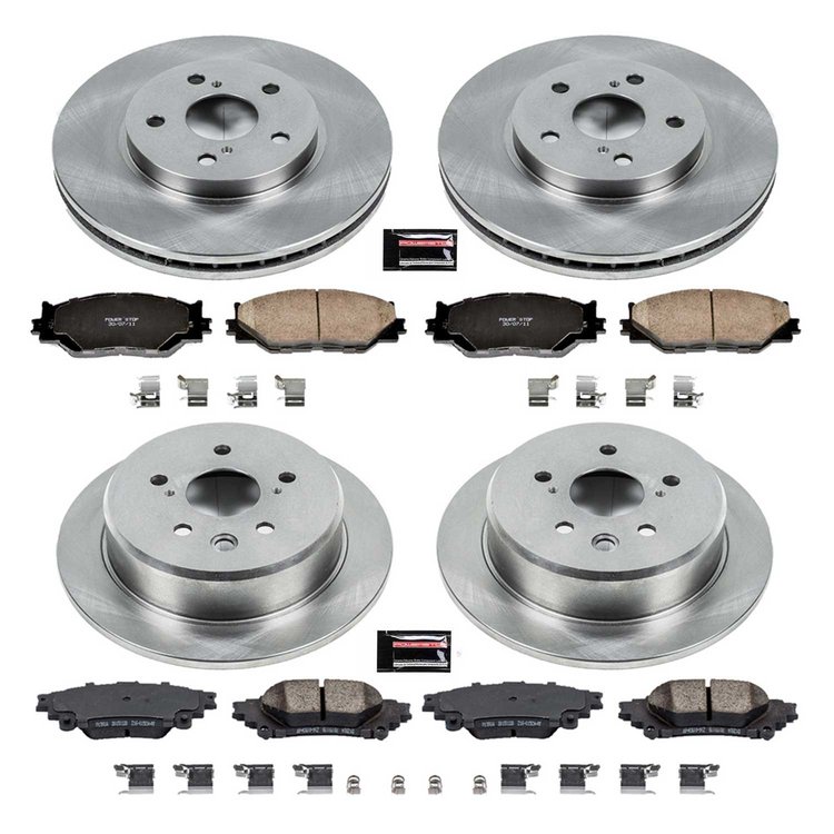 DAILY DRIVER BRAKE KIT Front & Rear 2014-2015 LEXUS IS250/