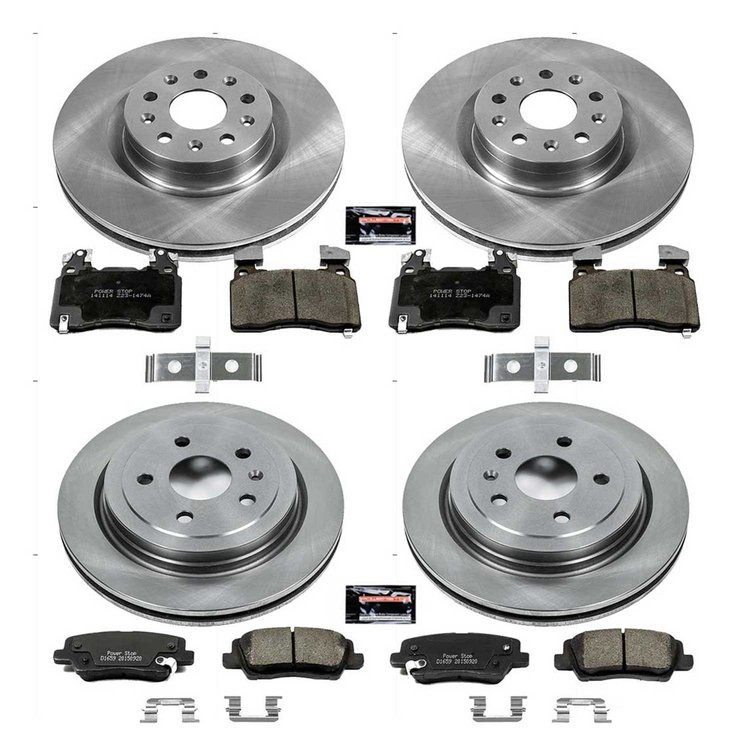 DAILY DRIVER BRAKE KIT Front & Rear 2014-2015 CADILLAC CTS/