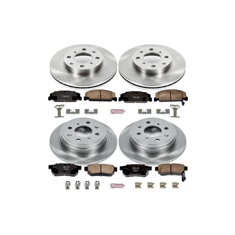 Autospecialty By Power Stop 1-Click Daily Driver Brake Kits