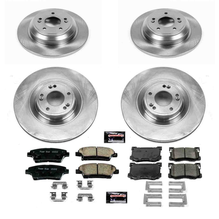 DISC BRAKE PAD AND ROTOR