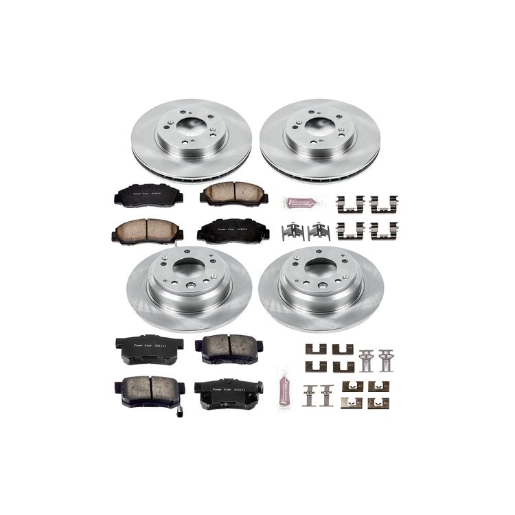 Autospecialty By Power Stop 1-Click Daily Driver Brake Kits