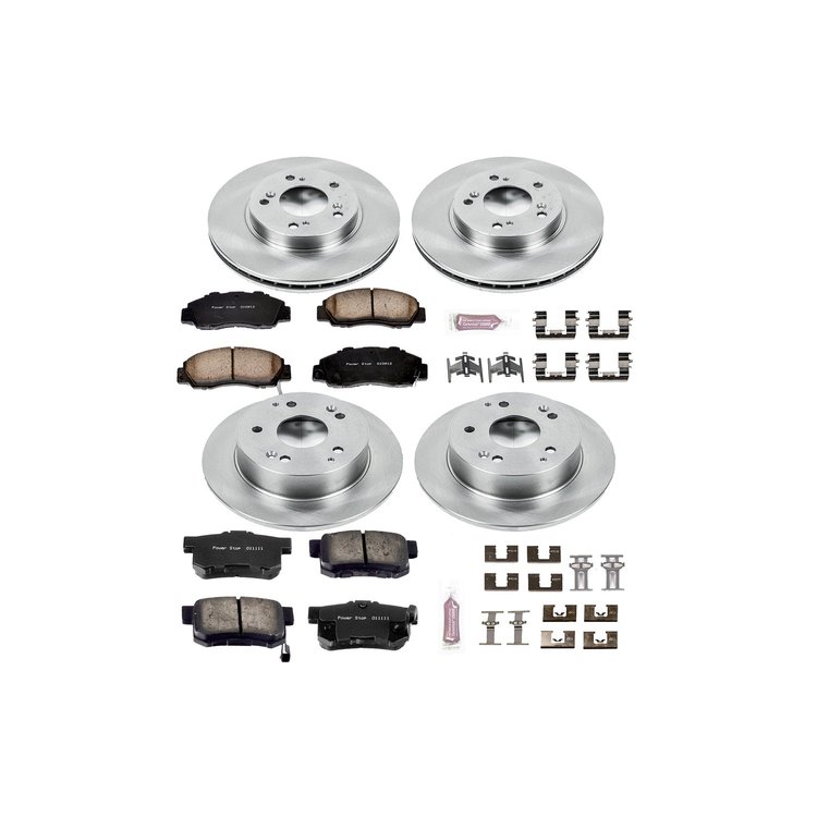 Autospecialty By Power Stop 1-Click Daily Driver Brake Kits