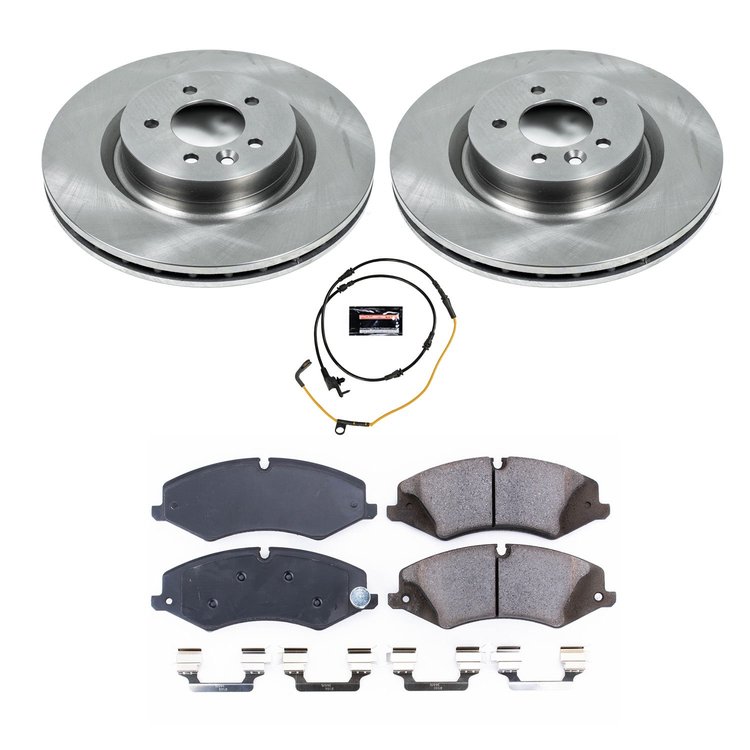 Autospecialty OE Stock Replacement 1-Click Daily Driver Front Brake Kit