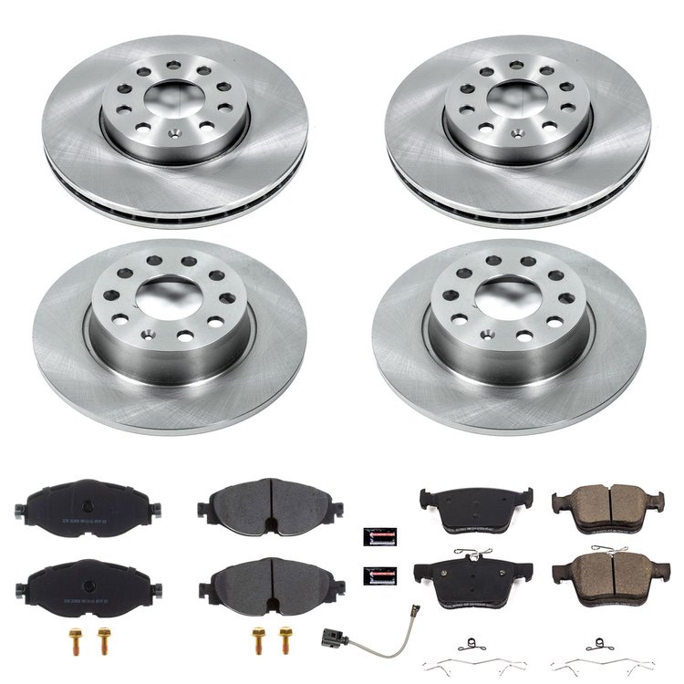 Autospecialty OE Stock Replacement 1-Click Daily Driver Brake Kit