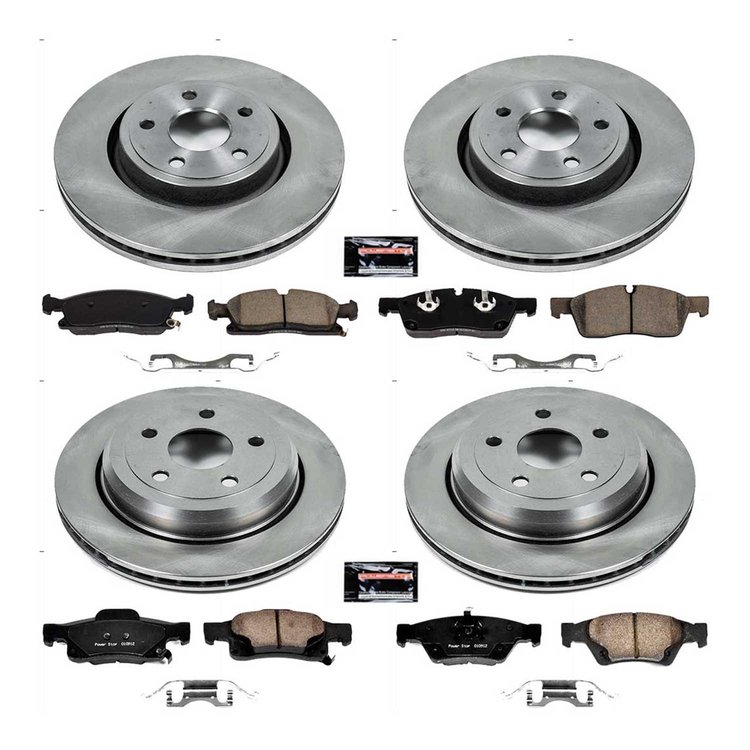 DISC BRAKE PAD AND ROTOR