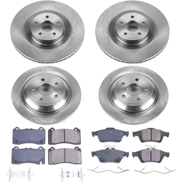 Autospecialty OE Stock Replacement 1-Click Daily Driver Brake Kit