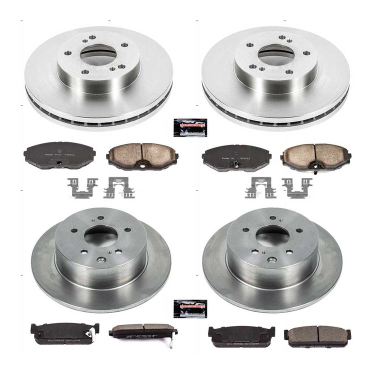 Autospecialty By Power Stop 1-Click Daily Driver Brake Kits