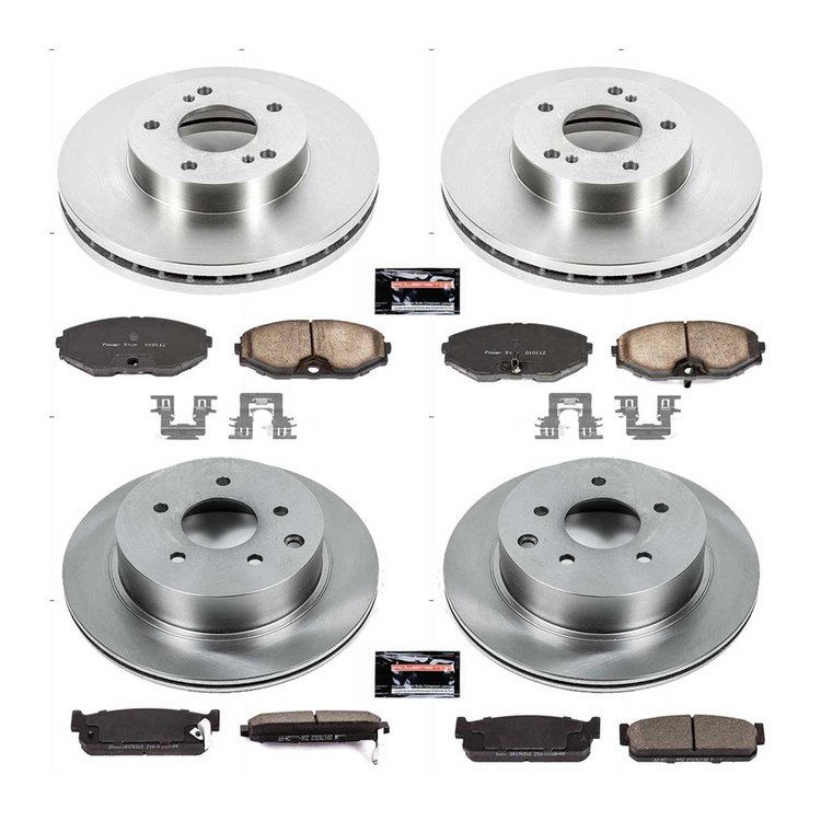 Autospecialty By Power Stop 1-Click Daily Driver Brake Kits