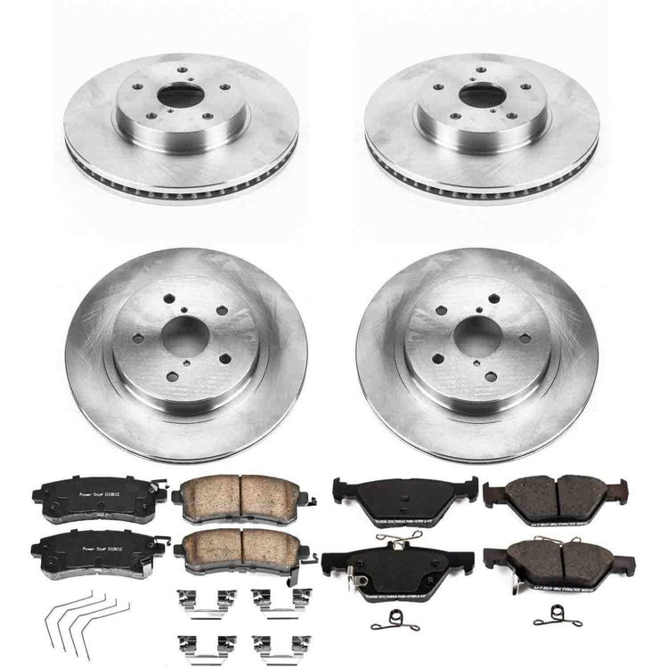 DISC BRAKE PAD AND ROTOR