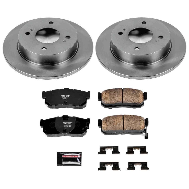 Autospecialty By Power Stop 1-Click Daily Driver Brake Kits