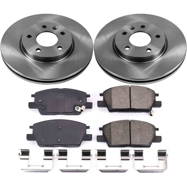 Autospecialty OE Stock Replacement 1-Click Daily Driver Brake Kit