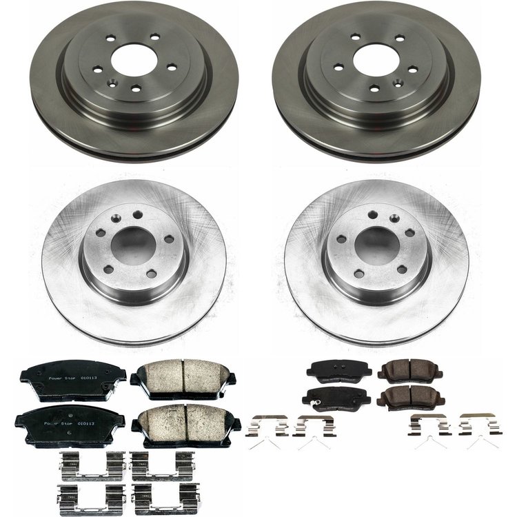 DISC BRAKE PAD AND ROTOR
