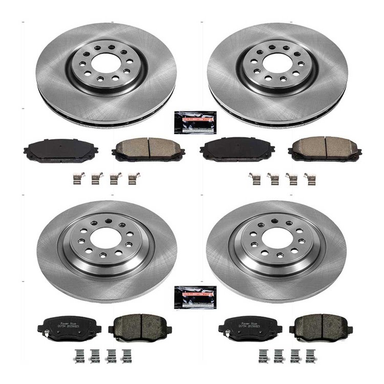Autospecialty OE Stock Replacement 1-Click Daily Driver Brake Kit