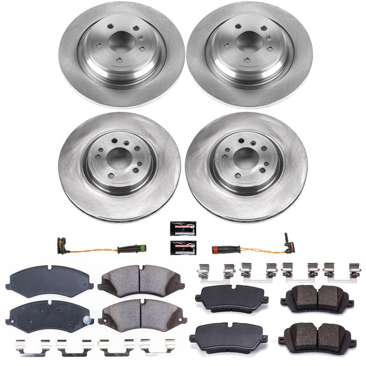 Autospecialty OE Stock Replacement 1-Click Daily Driver Brake Kit