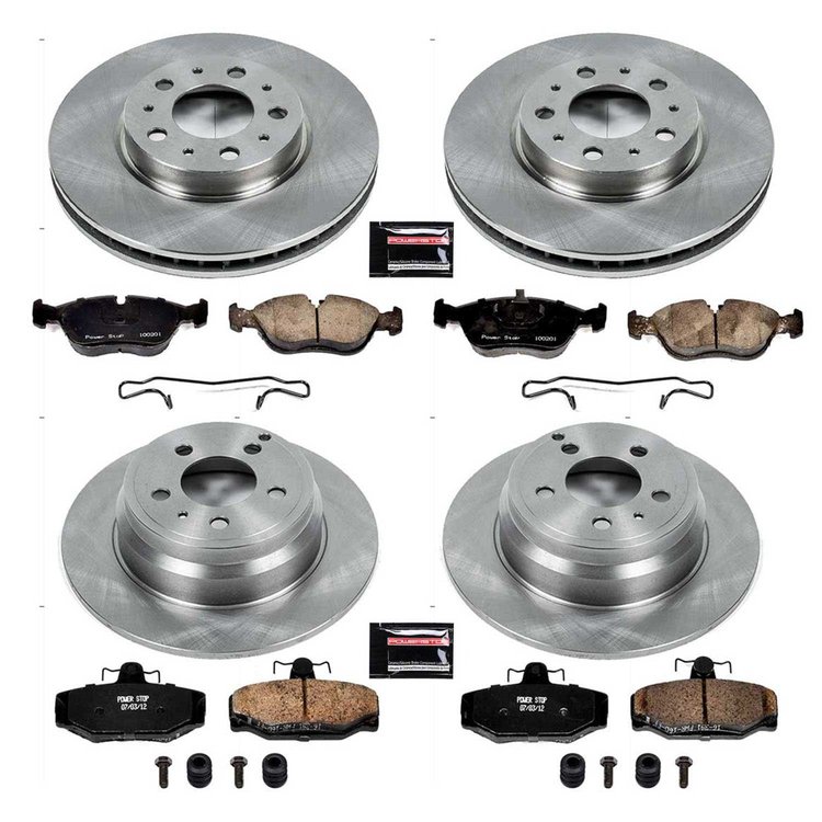 Autospecialty OE Stock Replacement 1-Click Daily Driver Brake Kit