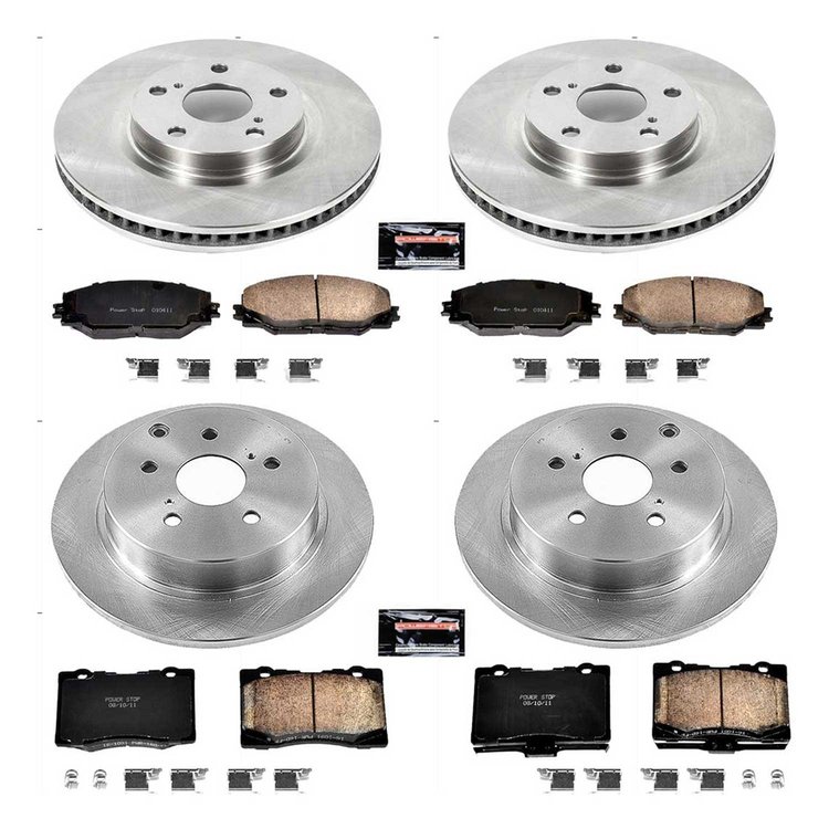 Autospecialty OE Stock Replacement 1-Click Daily Driver Brake Kit