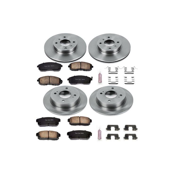 Autospecialty By Power Stop 1-Click Daily Driver Brake Kits