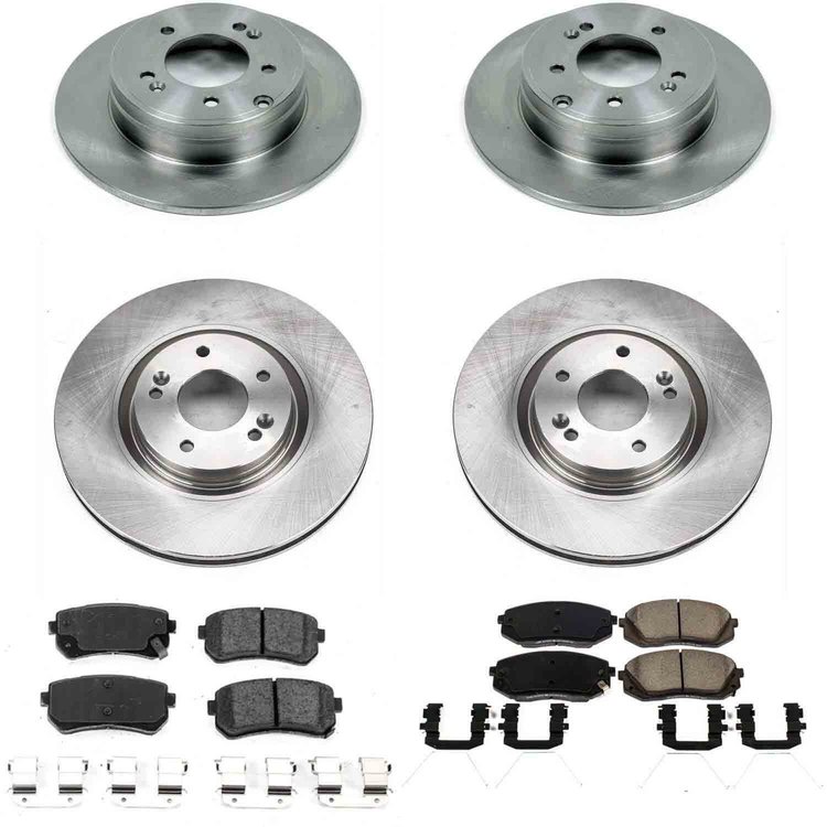 DISC BRAKE PAD AND ROTOR