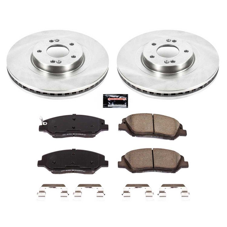 Autospecialty OE Stock Replacement 1-Click Daily Driver Brake Kit