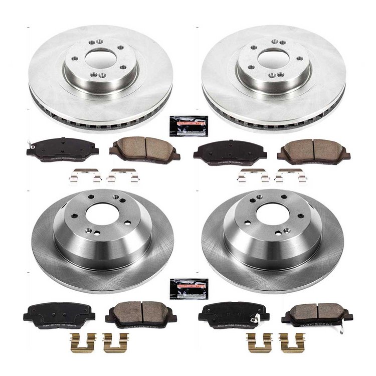 Autospecialty OE Stock Replacement 1-Click Daily Driver Brake Kit