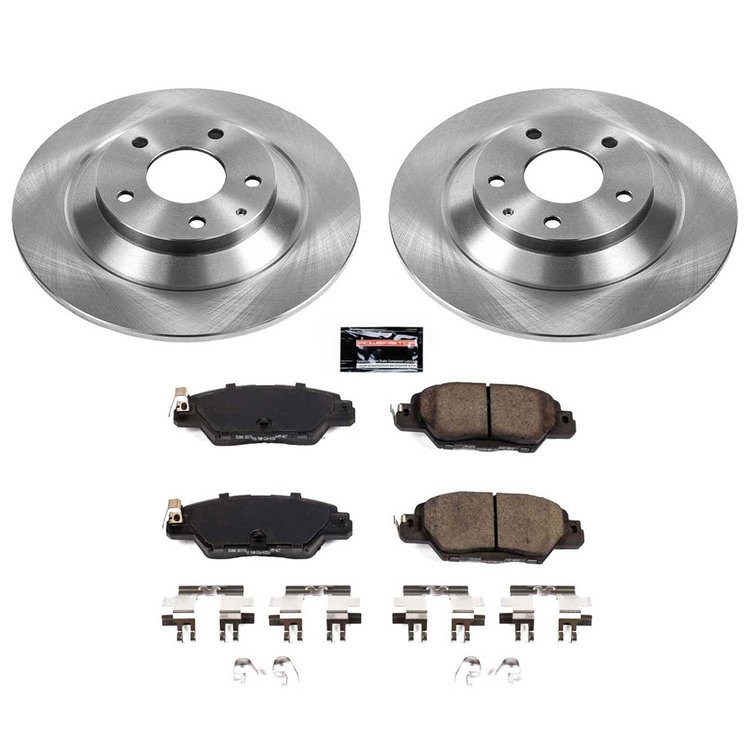 Autospecialty OE Stock Replacement 1-Click Daily Driver Brake Kit
