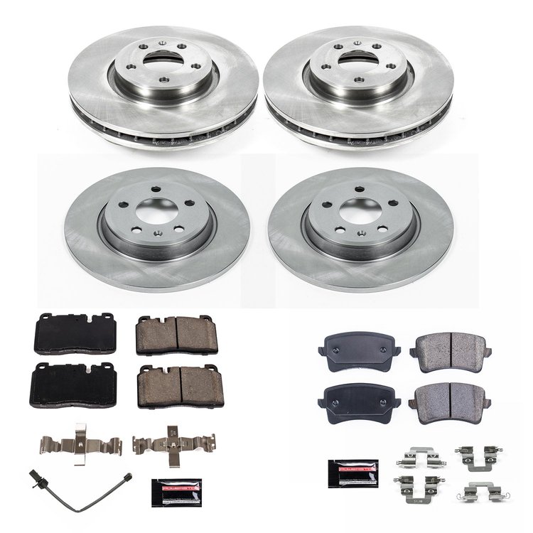 Autospecialty OE Stock Replacement 1-Click Daily Driver Brake Kit