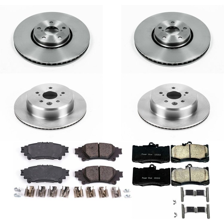 KOE7604 *DISC BRAKE PAD AND ROTOR