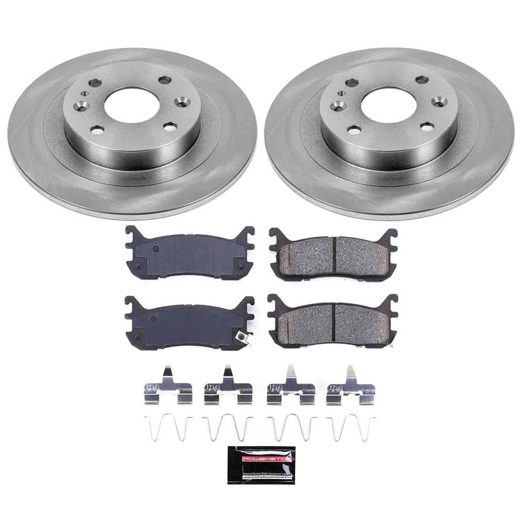 Autospecialty OE Stock Replacement 1-Click Daily Driver Brake Kit