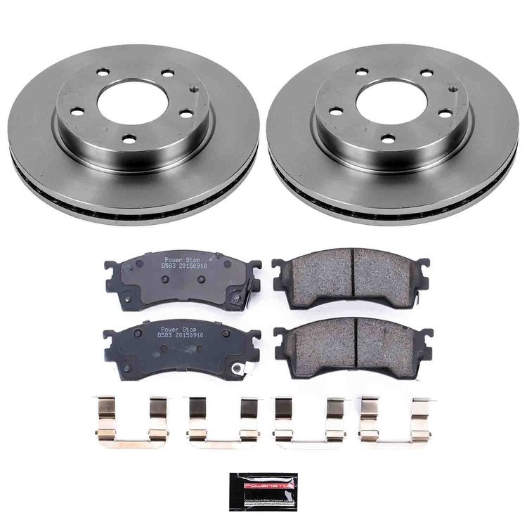 Autospecialty By Power Stop 1-Click Daily Driver Brake Kits