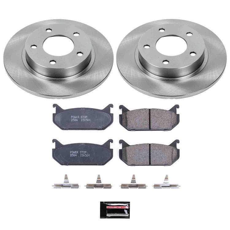 Autospecialty By Power Stop 1-Click Daily Driver Brake Kits