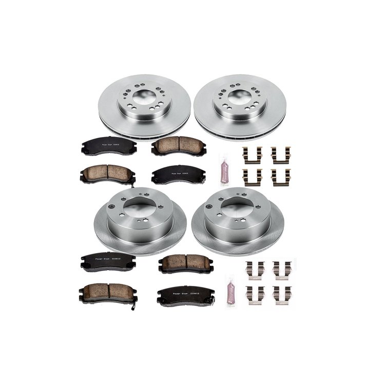 Autospecialty By Power Stop 1-Click Daily Driver Brake Kits