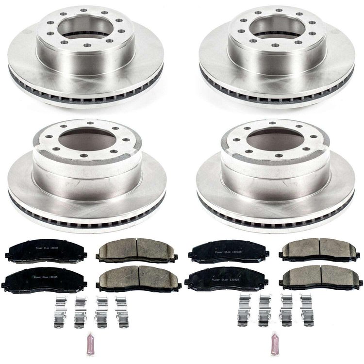 Autospecialty OE Stock Replacement 1-Click Daily Driver Brake Kit