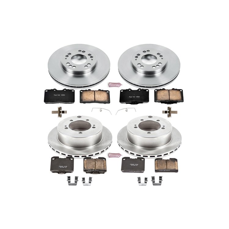 Autospecialty By Power Stop 1-Click Daily Driver Brake Kits