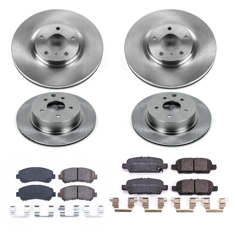 Autospecialty OE Stock Replacement 1-Click Daily Driver Brake Kit