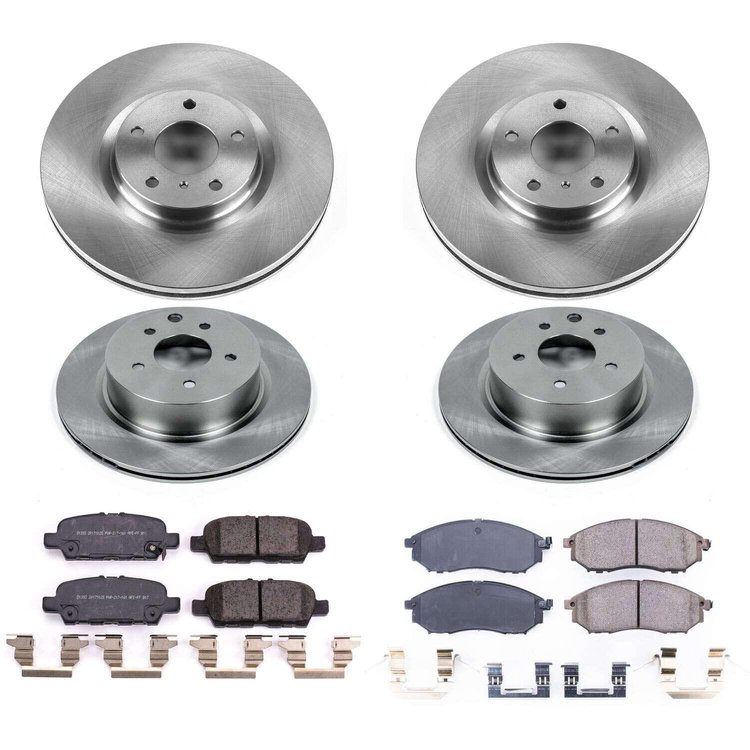 Autospecialty OE Stock Replacement 1-Click Daily Driver Brake Kit