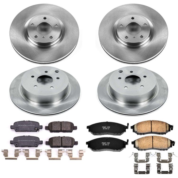 Autospecialty OE Stock Replacement 1-Click Daily Driver Brake Kit