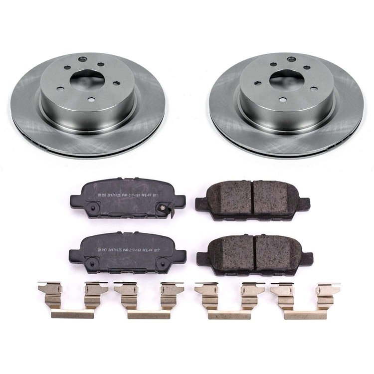 Autospecialty OE Stock Replacement 1-Click Daily Driver Brake Kit
