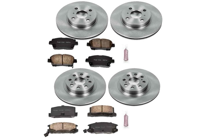 Autospecialty By Power Stop 1-Click Daily Driver Brake Kits