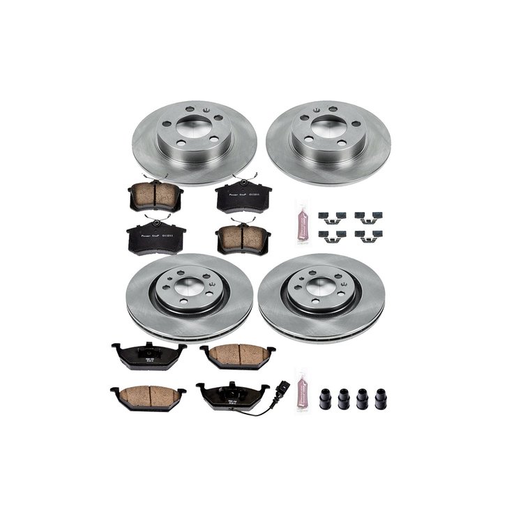 Autospecialty By Power Stop 1-Click Daily Driver Brake Kits