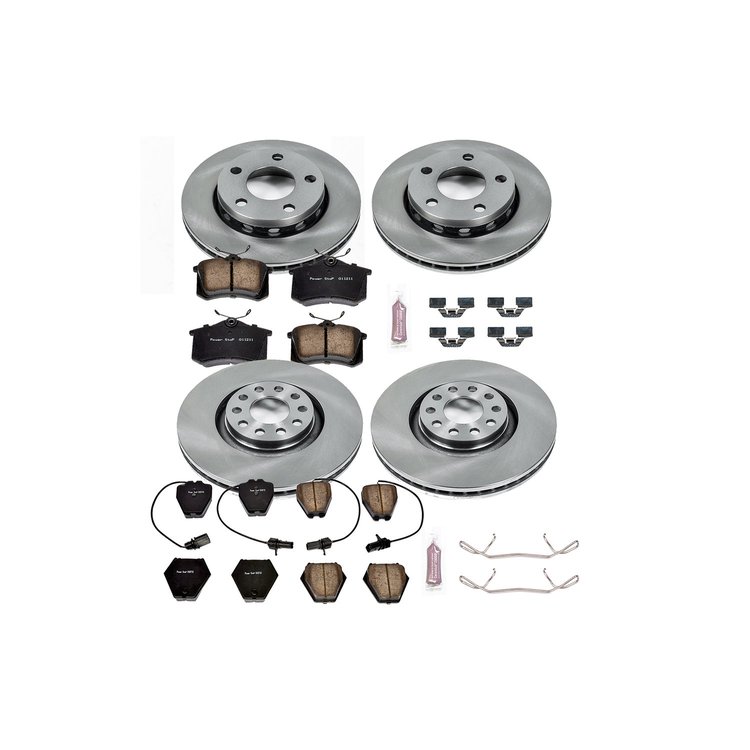 Autospecialty By Power Stop 1-Click Daily Driver Brake Kits