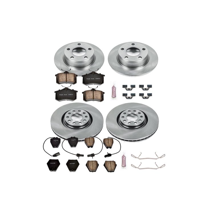 Autospecialty By Power Stop 1-Click Daily Driver Brake Kits