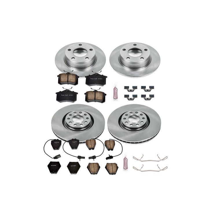 Autospecialty By Power Stop 1-Click Daily Driver Brake Kits