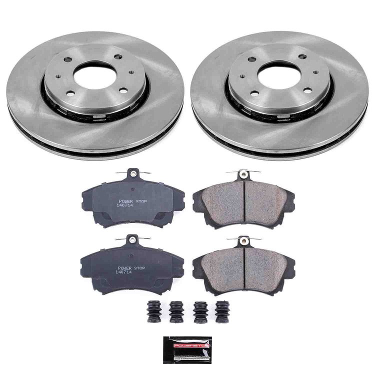 Autospecialty By Power Stop 1-Click Daily Driver Brake Kits