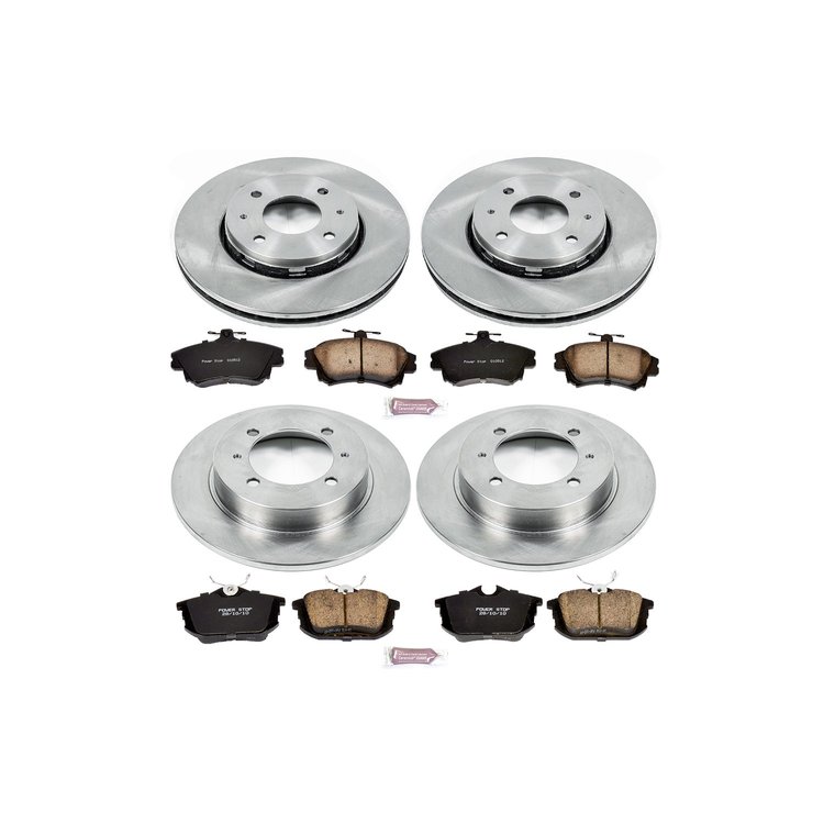 Autospecialty By Power Stop 1-Click Daily Driver Brake Kits
