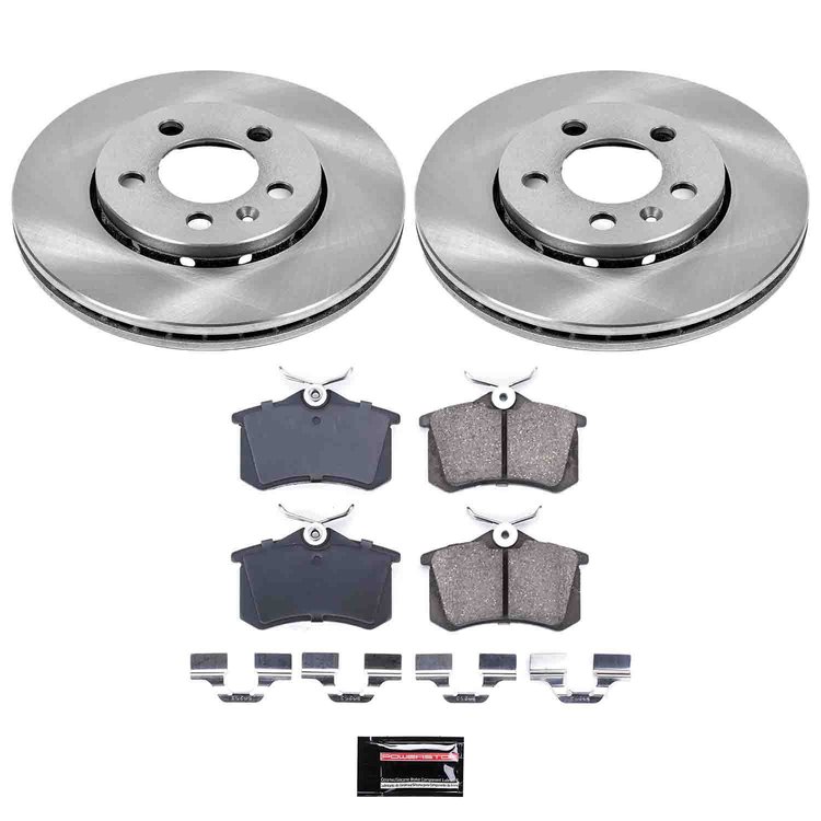 Autospecialty By Power Stop 1-Click Daily Driver Brake Kits