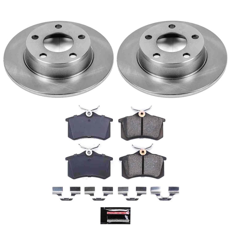 Autospecialty By Power Stop 1-Click Daily Driver Brake Kits