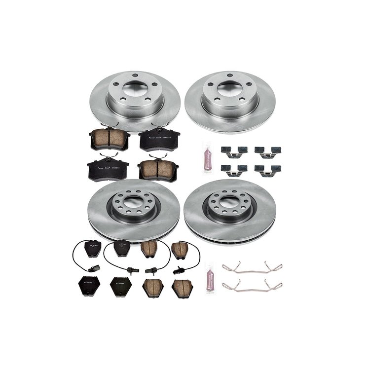 Autospecialty By Power Stop 1-Click Daily Driver Brake Kits